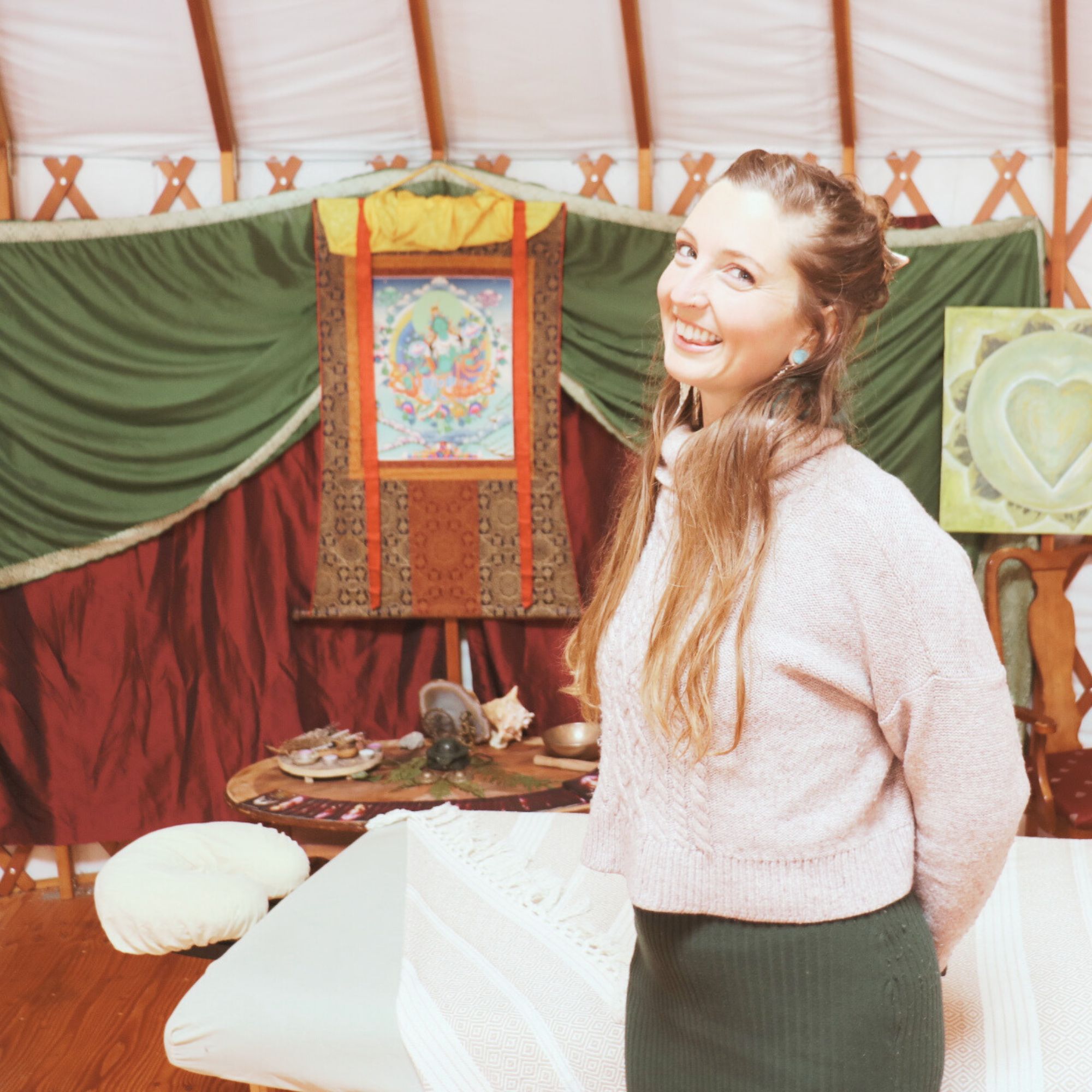 embodying ahimsa Ayurvedic massage in the yurt 